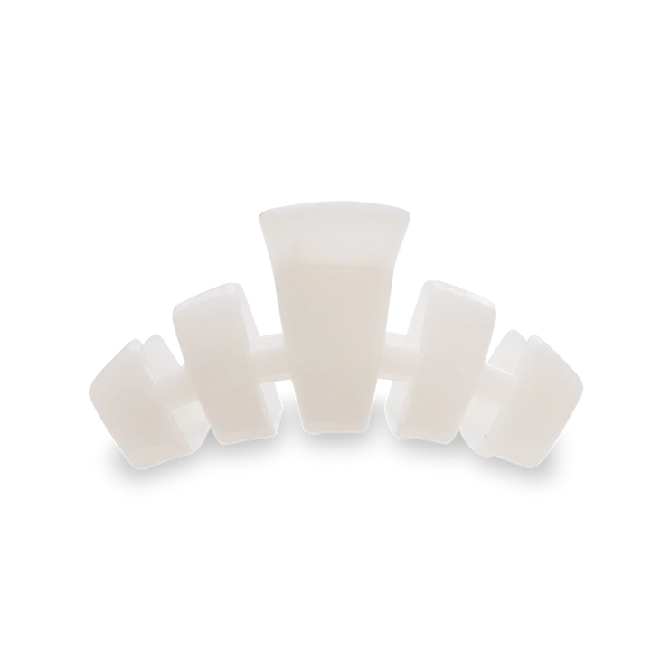 Medium Teleties Claw Clip - Coconut White