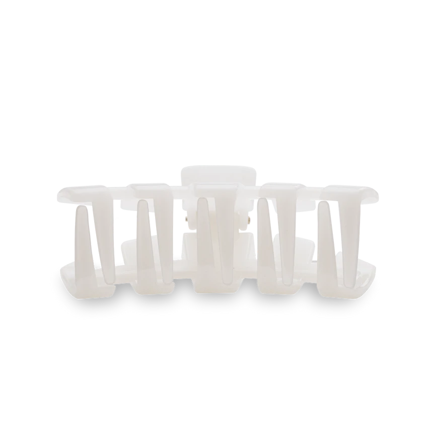 Medium Teleties Claw Clip - Coconut White