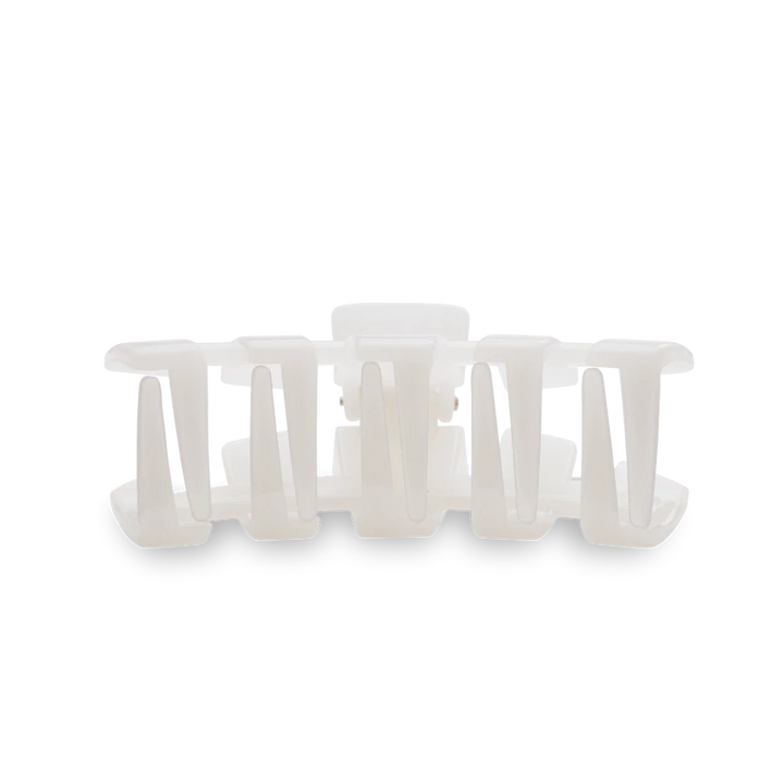 Medium Teleties Claw Clip - Coconut White