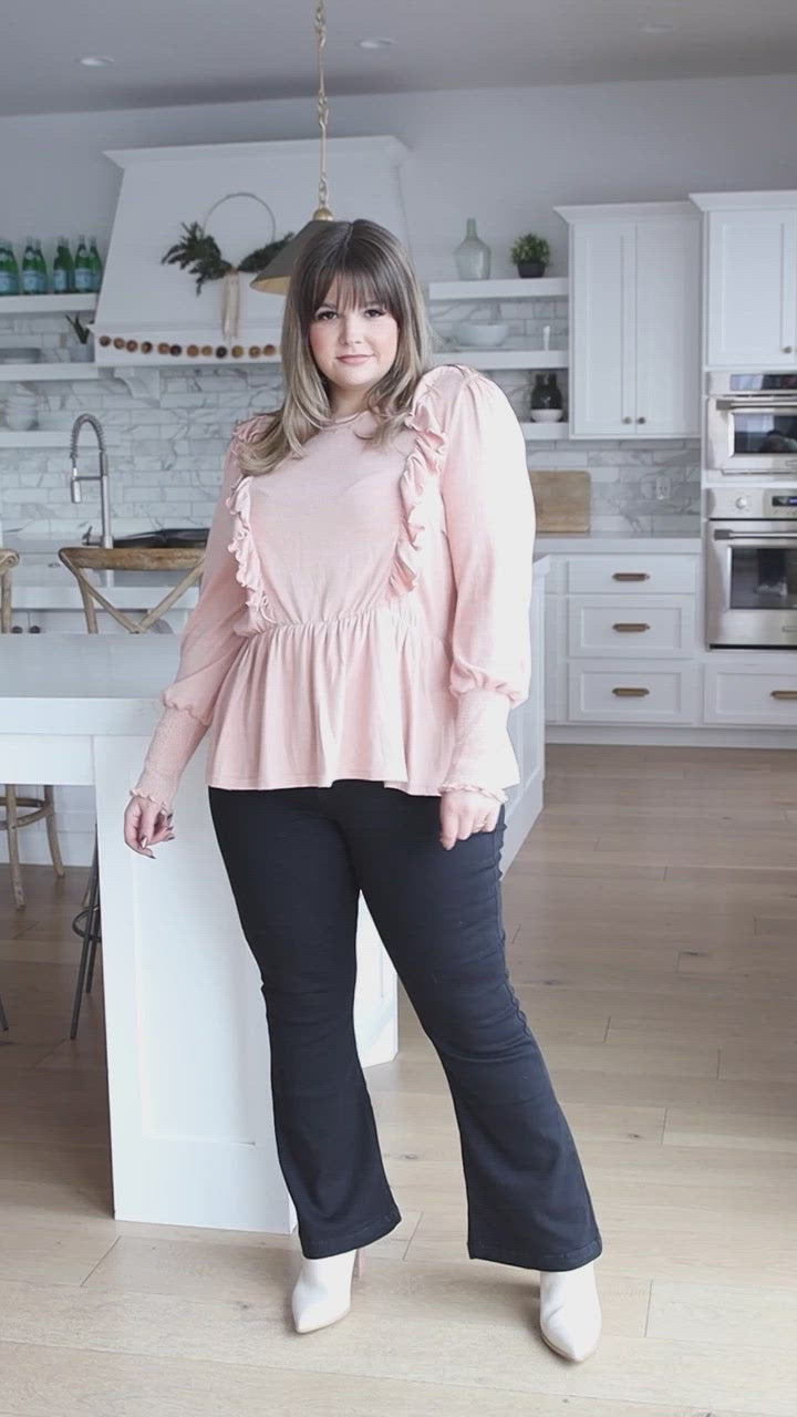 Sweet Confession Top In Blush