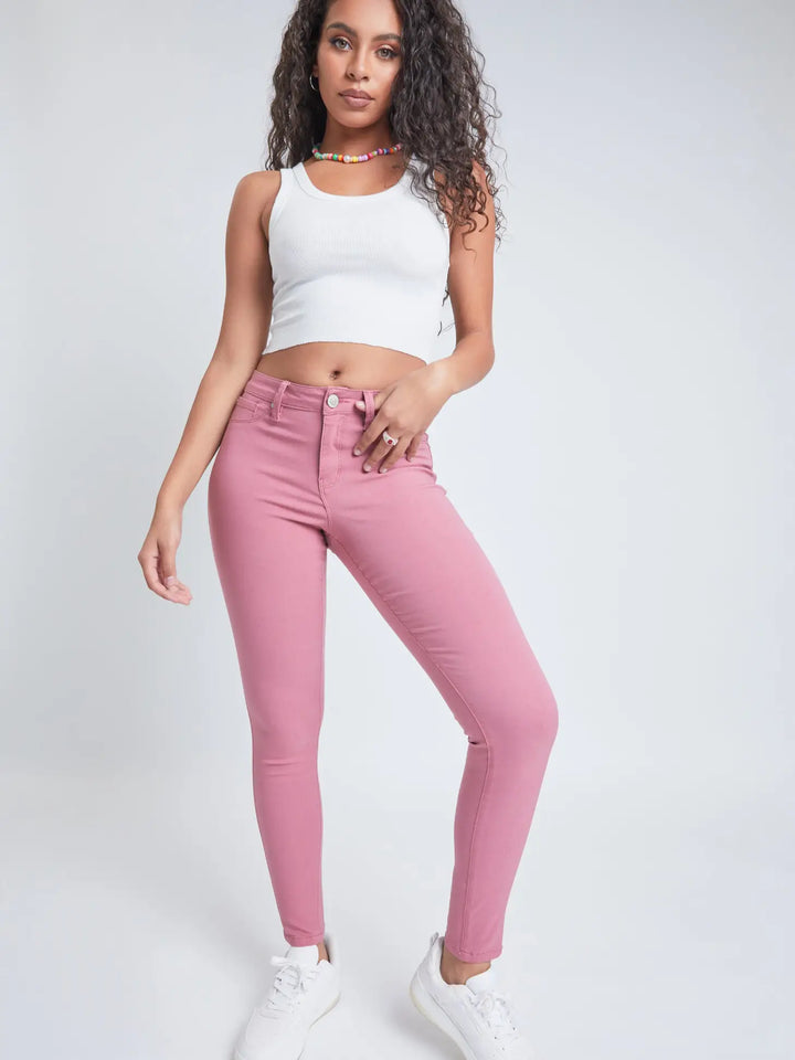 Dakotah Hyperstretch Skinny Jeans - Rose