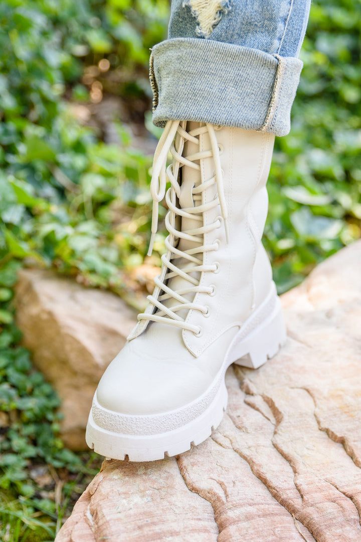 Autumn Feels Combat Boots (Ships in 1-2 Weeks)