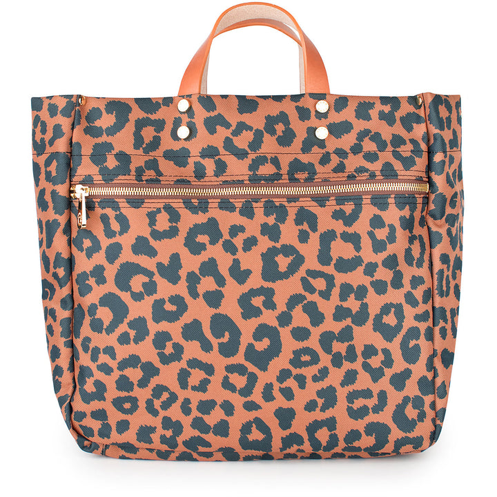 Codie Nylon Tote - Leopard