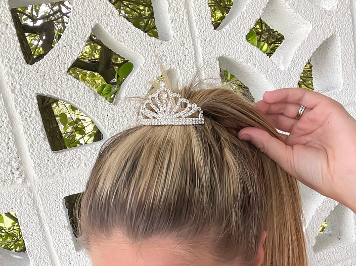 Crystal Tiara Hair Comb