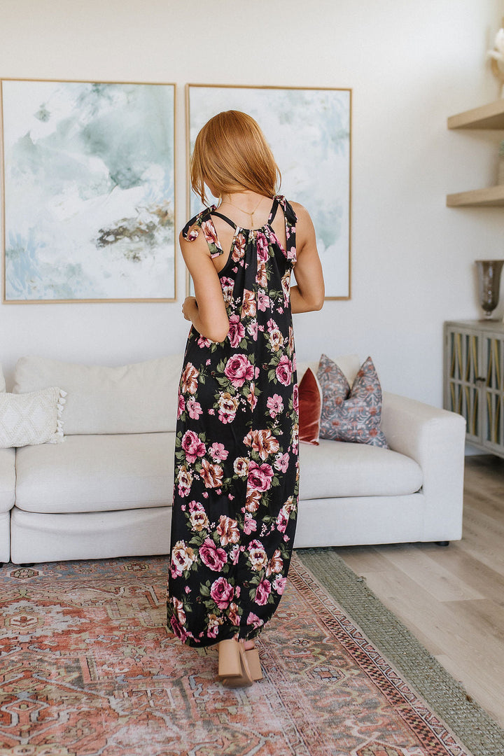 Fortuitous in Floral Maxi Dress