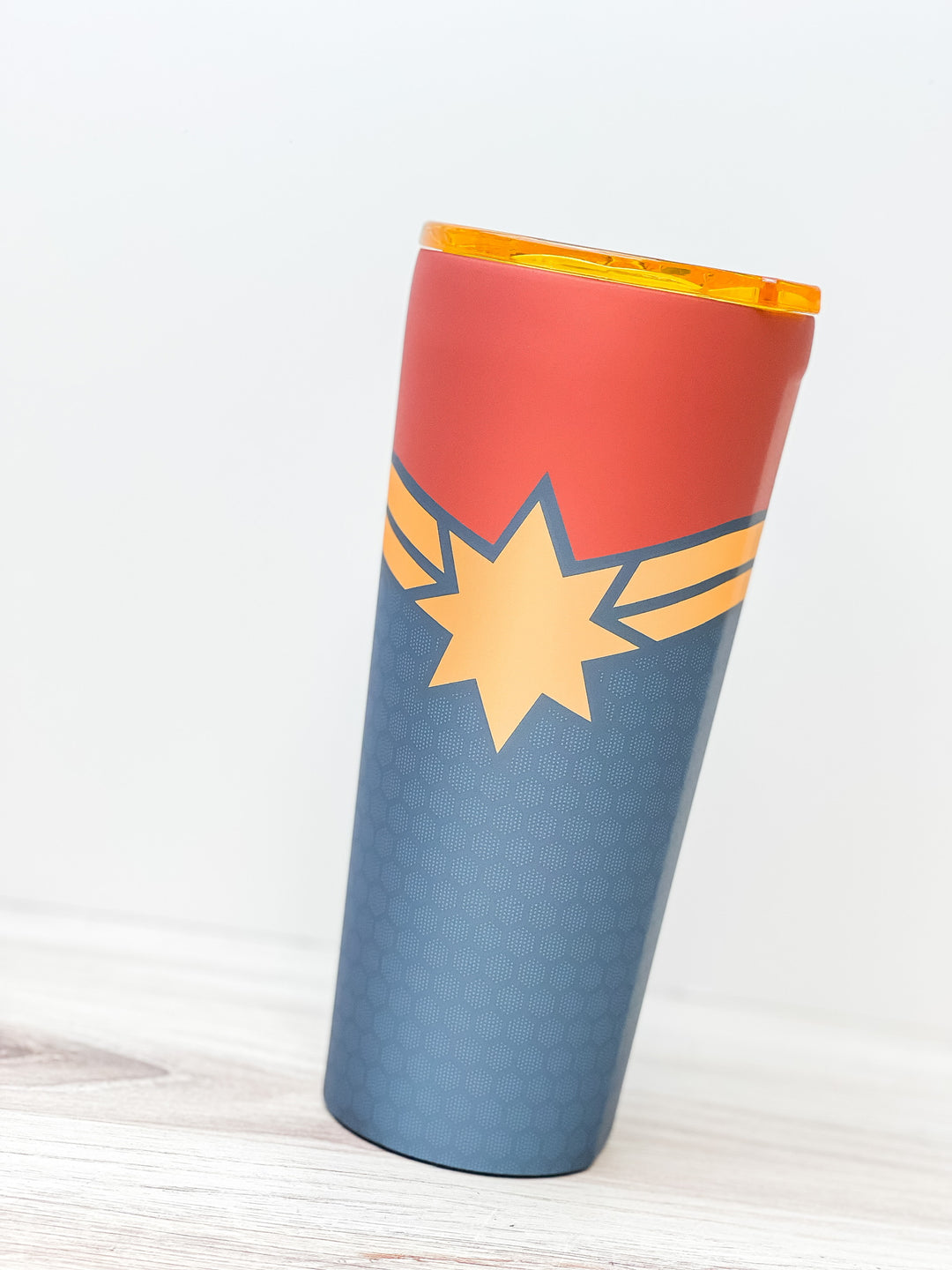 24 oz Stainless Steel Marvel Captain Marvel Tumbler by Corkcicle