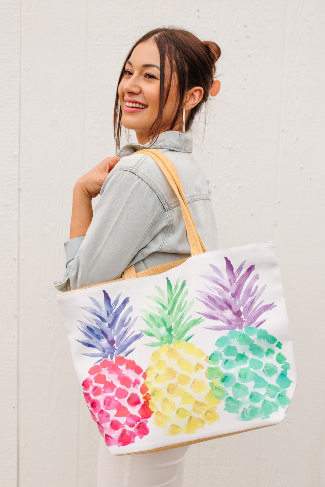 Tropical Pineapple Tote