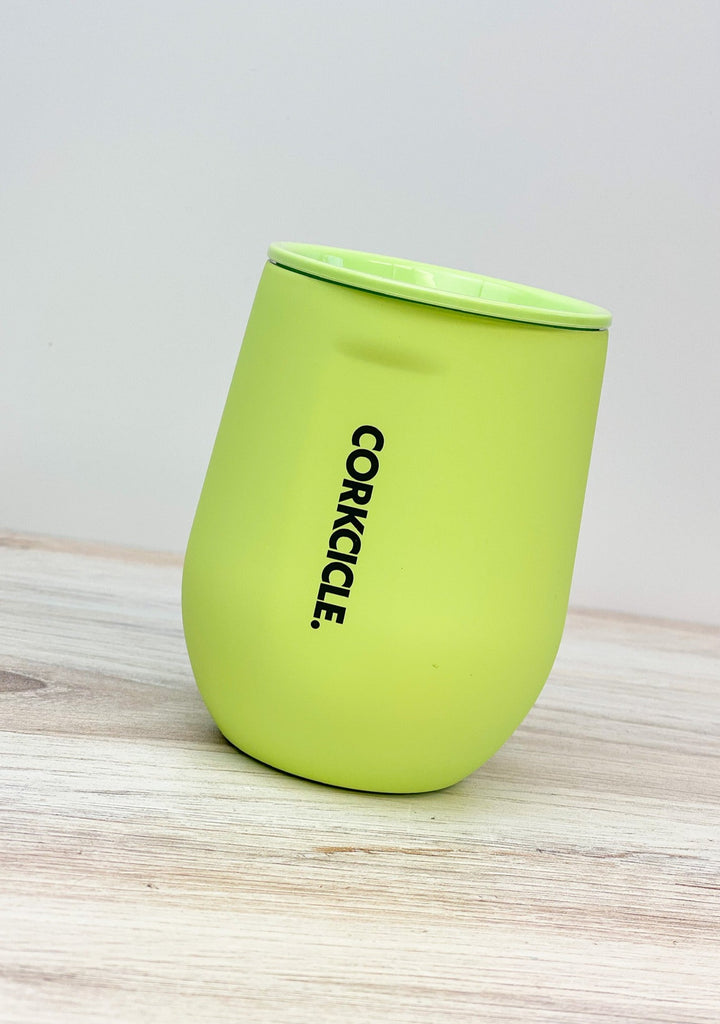 Corkcicle - 24oz Tumbler - Neon Lights Citron - Be Charmed Gifts