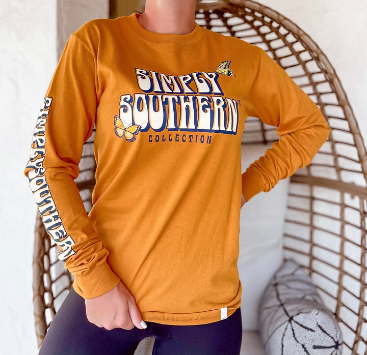 'Rise Above & Beyond' Long Sleeve Tee by Simply Southern