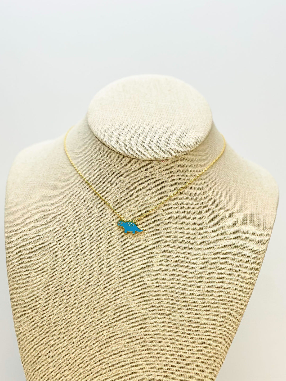 Cute Dinosaur Pendant Necklace