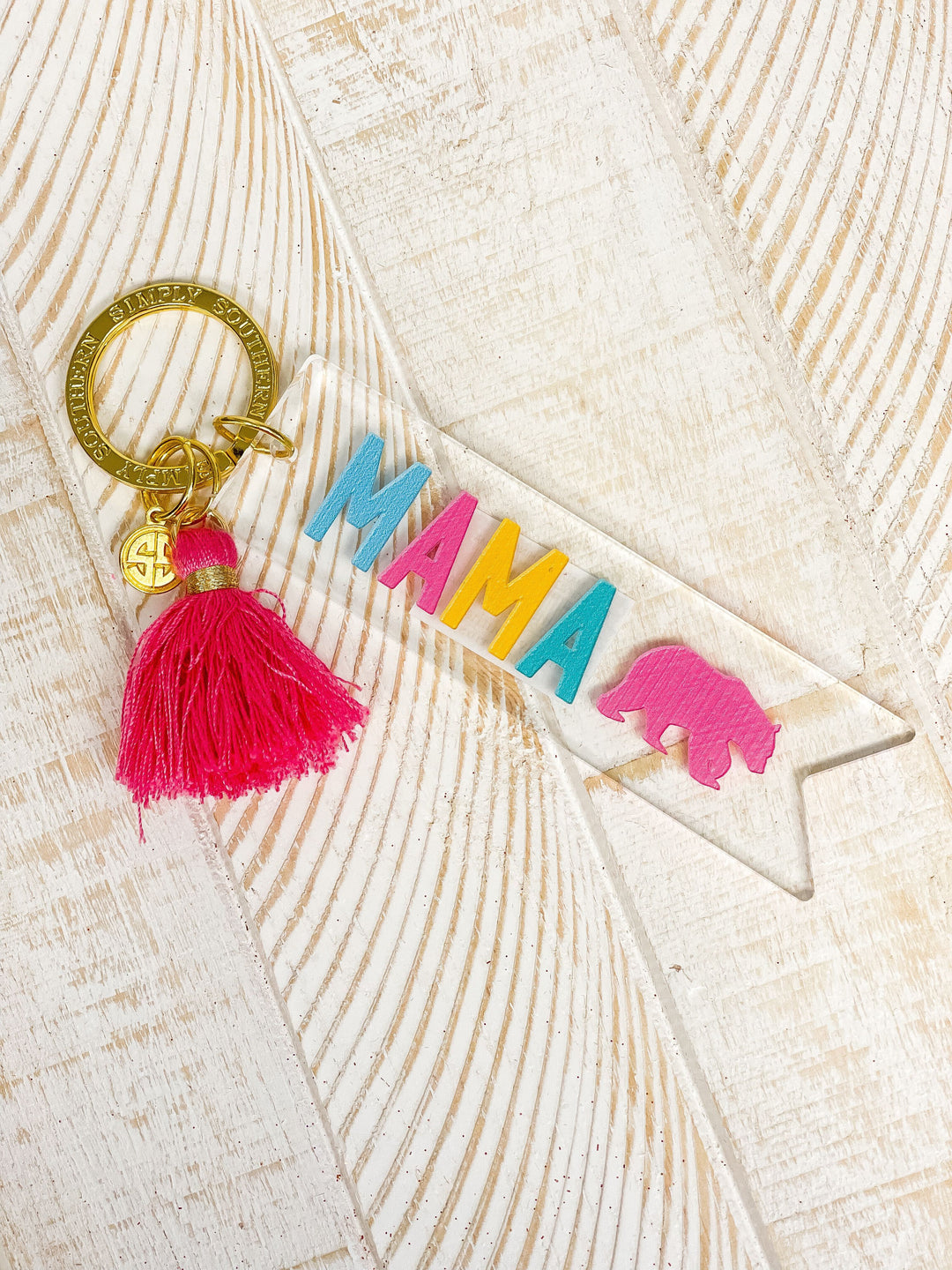 Tassel Keychain by Simply Southern