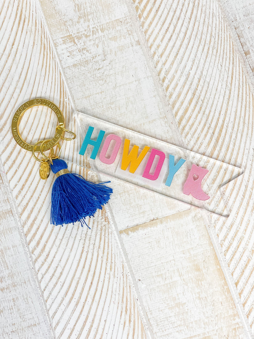 Tassel Keychain by Simply Southern