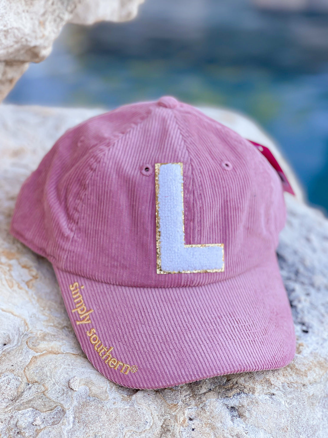 Initial Patch Hat by Simply Southern