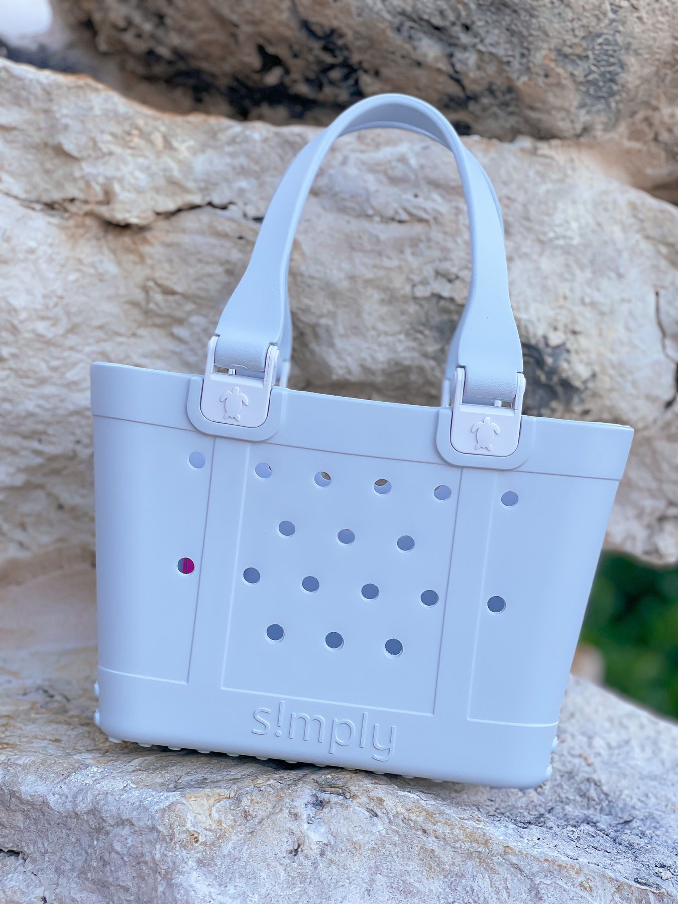 Simply Southern Tote in Orchid