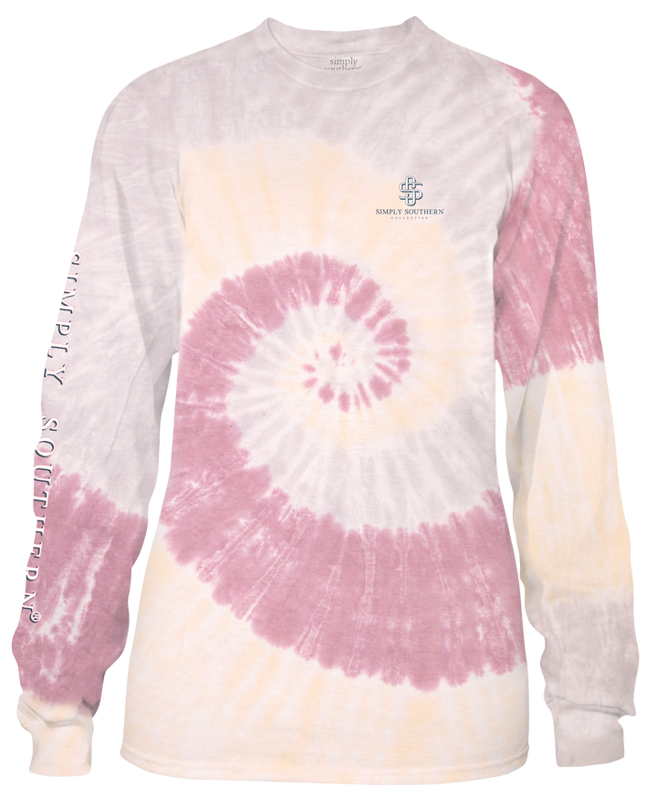 'Dog Kisses Can Cure Anything' Long Sleeve Tie Dye Tee by Simply Southern