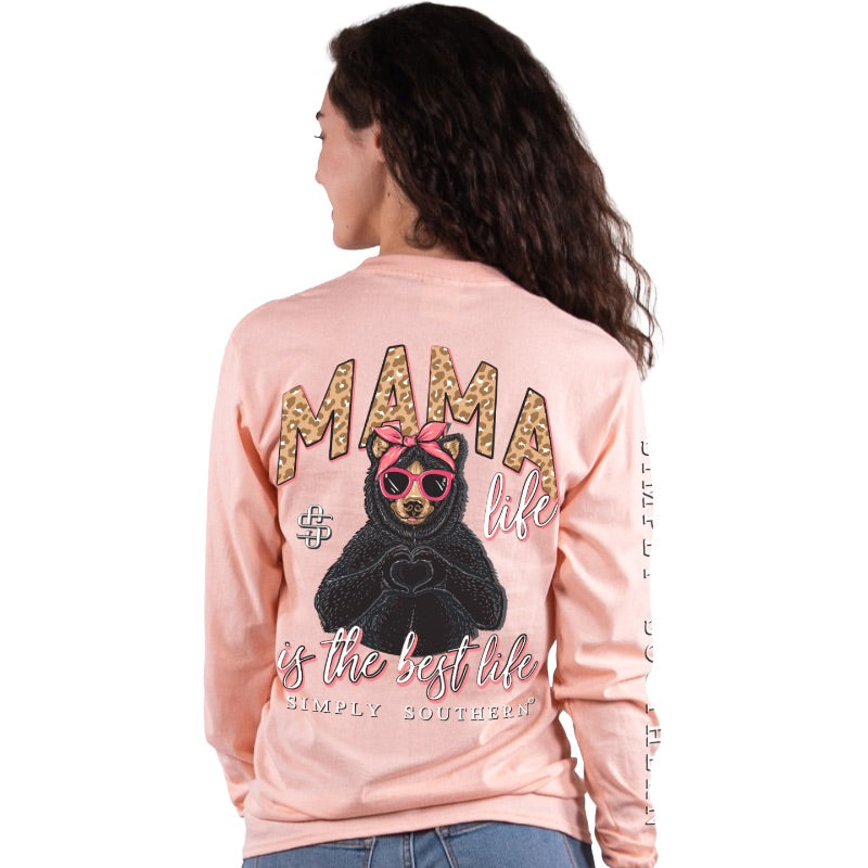 'Mama Life' Long Sleeve Tee by Simply Southern