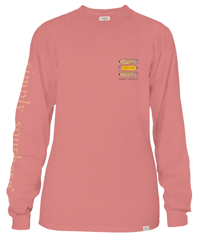 'Teach Love Inspire' Long Sleeve Tee by Simply Southern