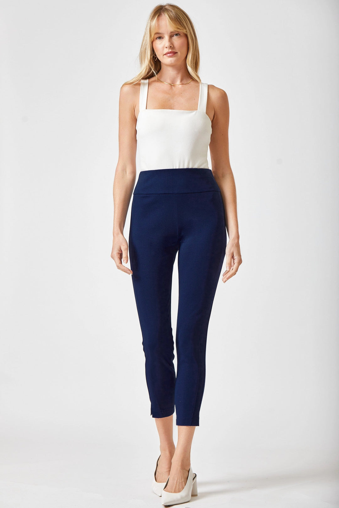 Magic Ankle Crop Skinny Pants (26") in Twelve Colors