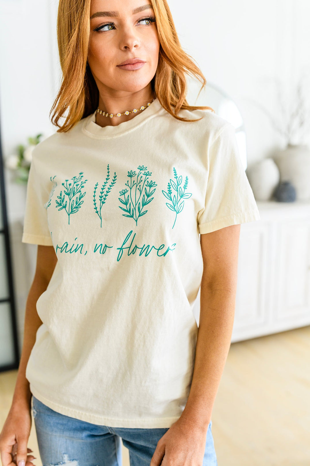 No Rain No Flowers Short Sleeve T-Shirt