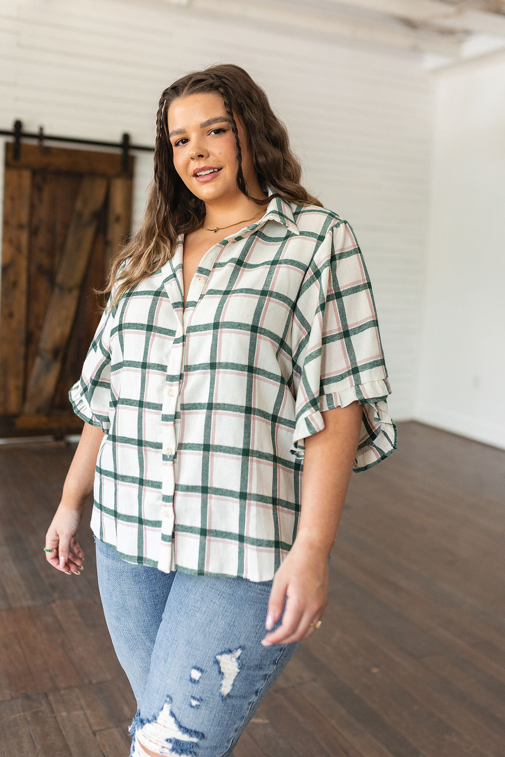 Perfect Picnic Plaid Top