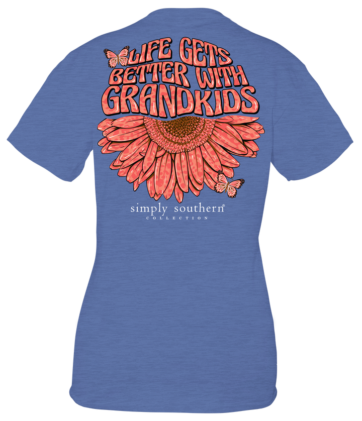 'Life Gets Better With Grandkids' Short Sleeve Tee by Simply Southern