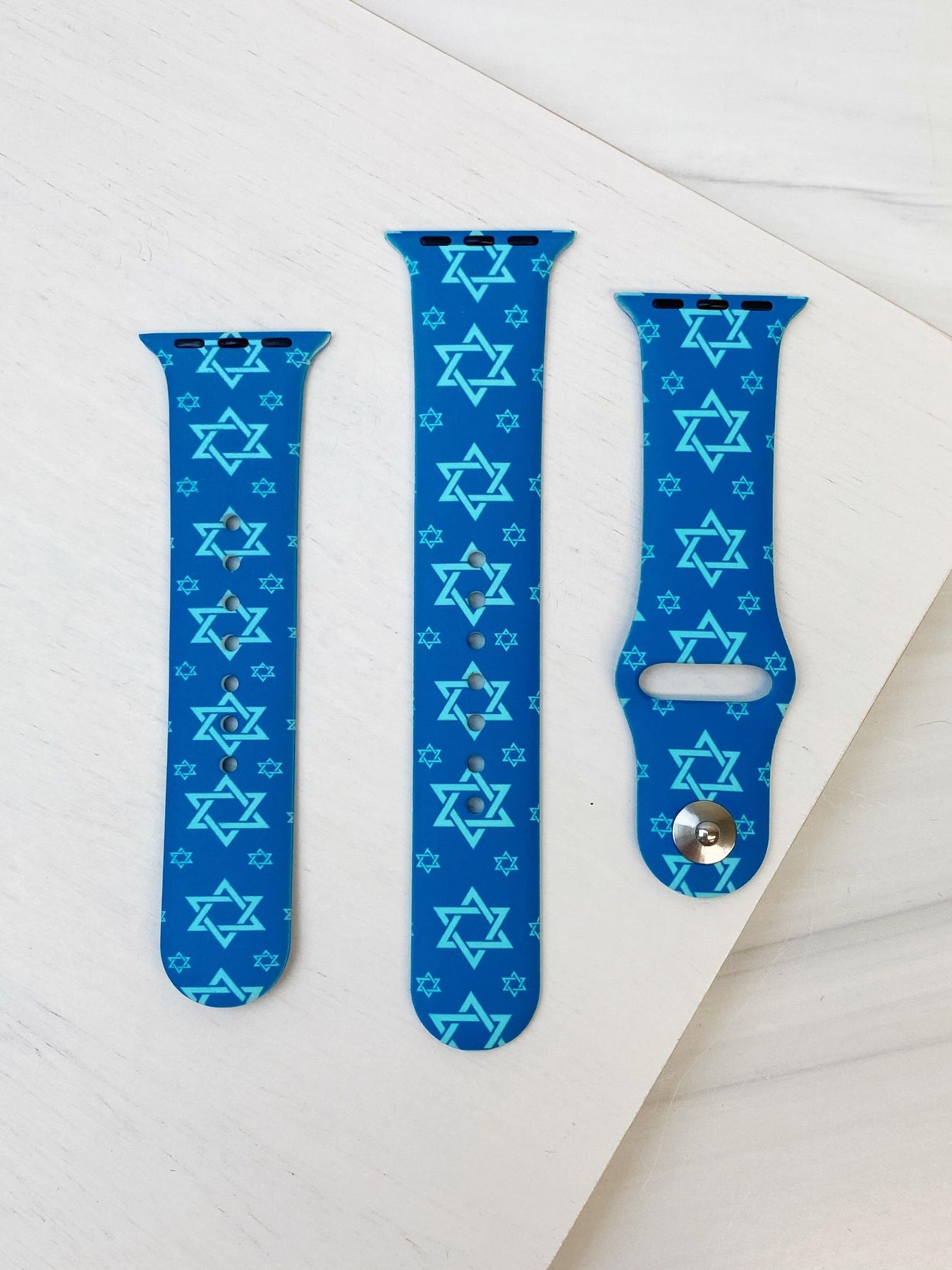 Prep Obsessed Xu Star of David Printed Smart Watch Band