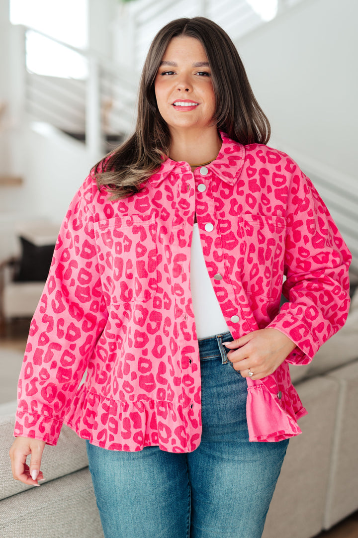 Wild At Heart Animal Print Button Down