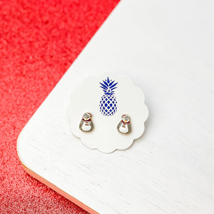 Cozy Penguin Signature Enamel Studs