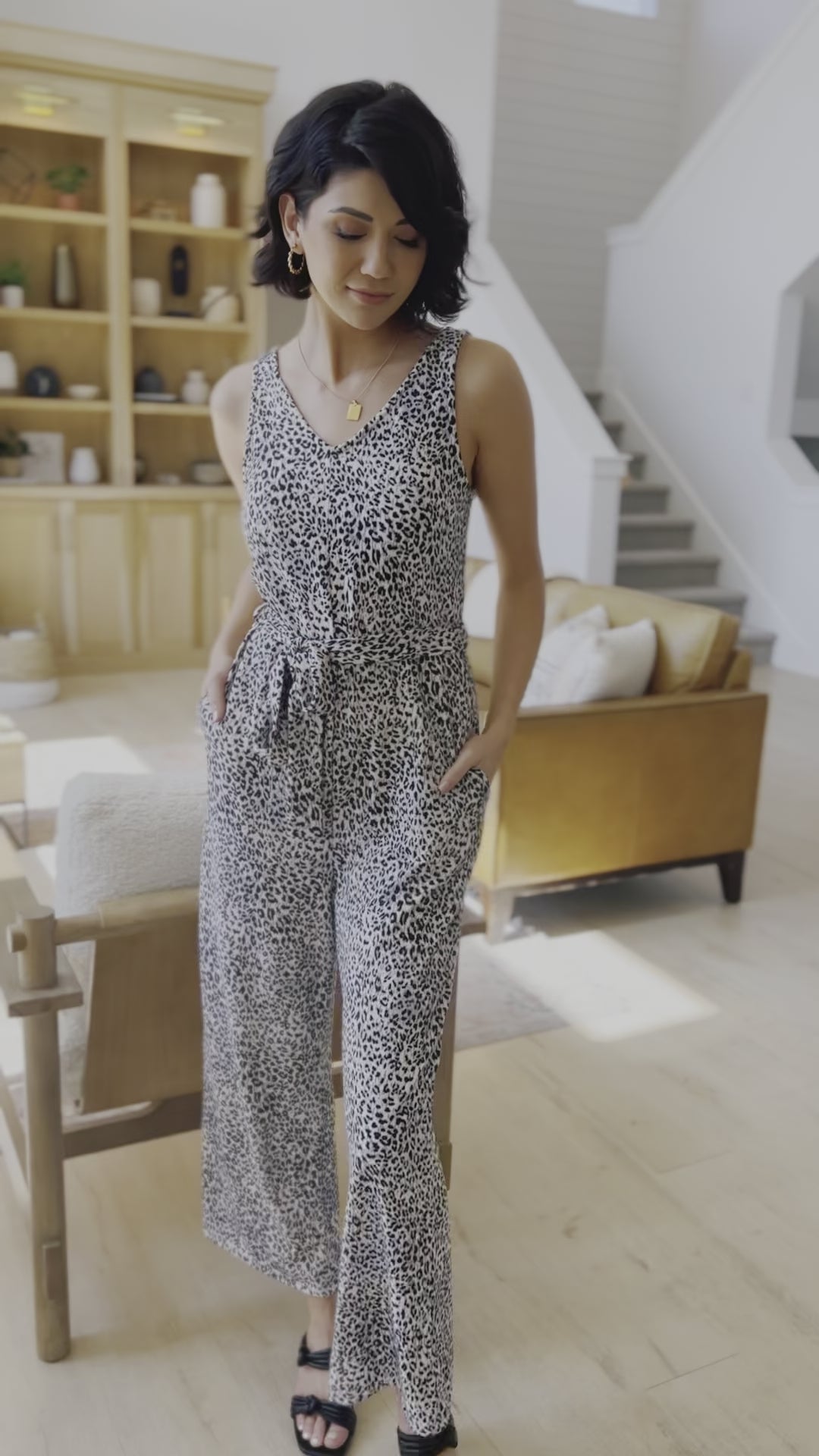 Wild Thing Animal Print Jumpsuit